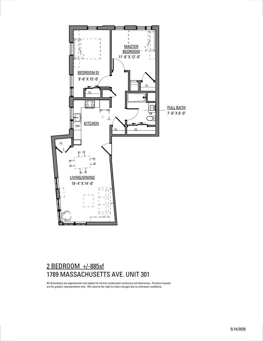 1789 MASSACHUSETTS , UNIT 301